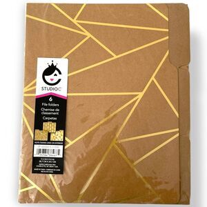 Studio C File Folders 6pk